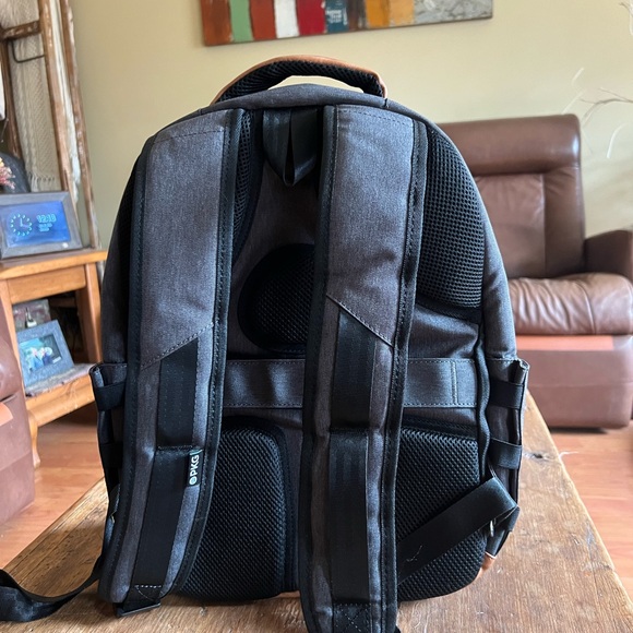 Stylish Gray Backpack - Picture 3 of 5